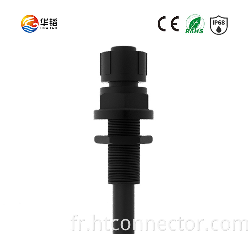 Waterproof connector for led lights